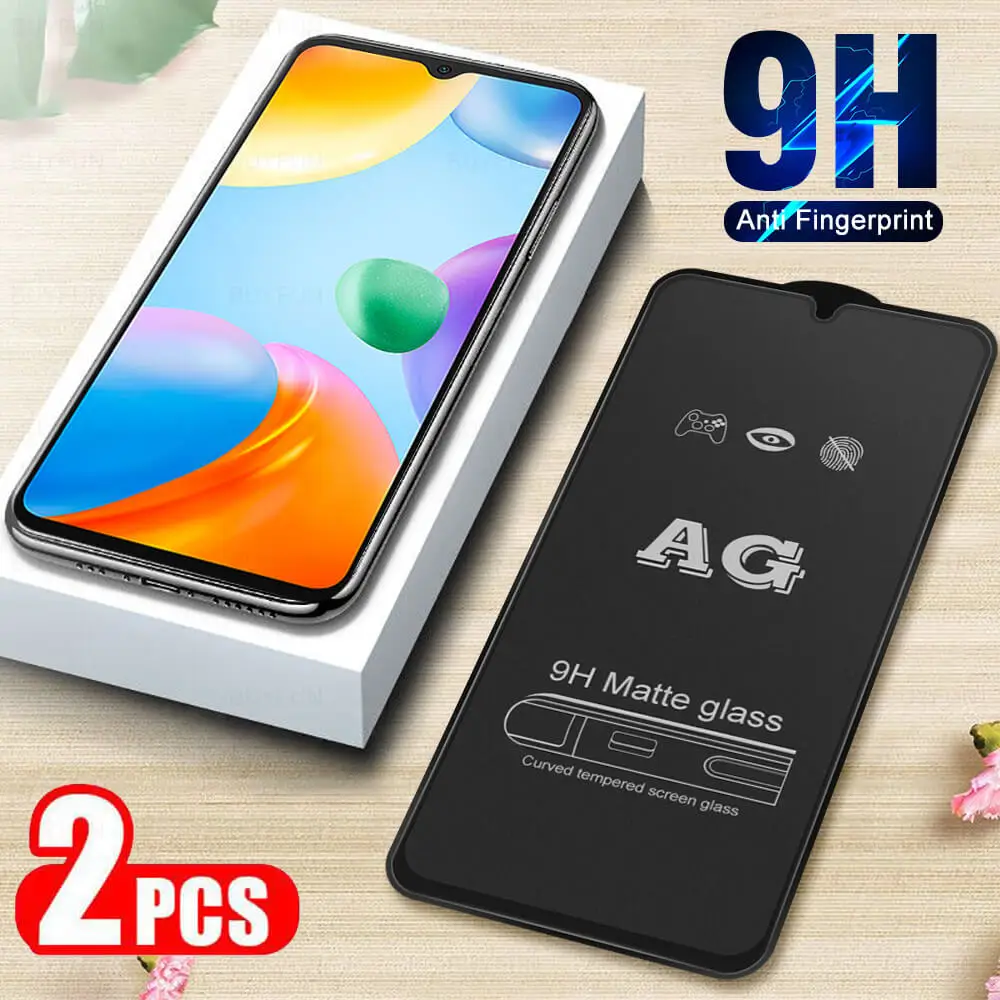 Матовое стекло для Xiaomi Redmi 10C 2 шт. защита экрана полное покрытие Xiomi Xaomi 10 India 9T 9A 9C