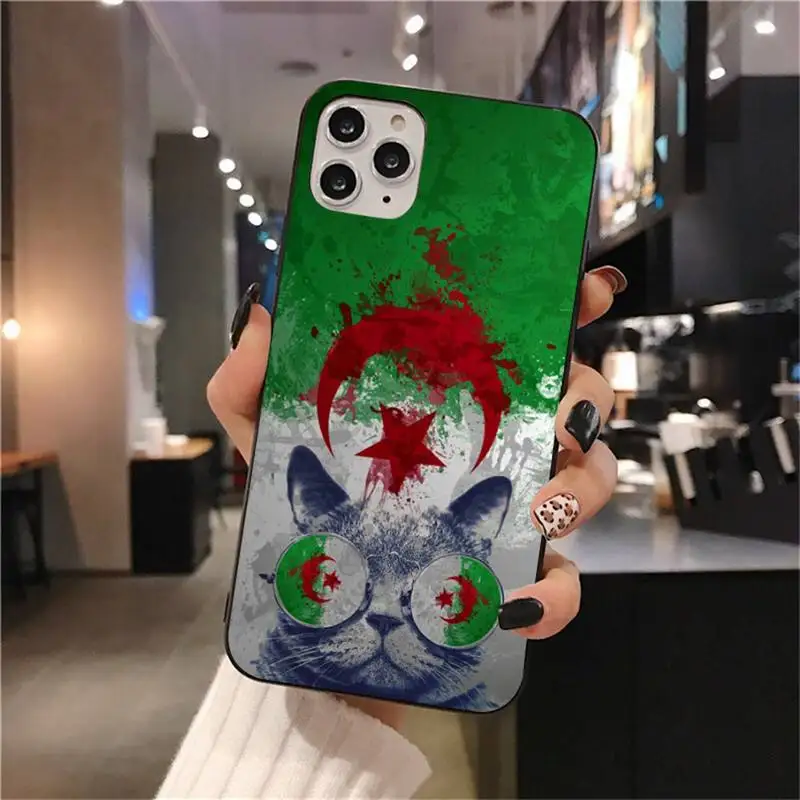Чехол с флагом Алжира для телефона iphone 13 12 11 Pro Mini XS Max 8 7 Plus X SE 2020 XR |