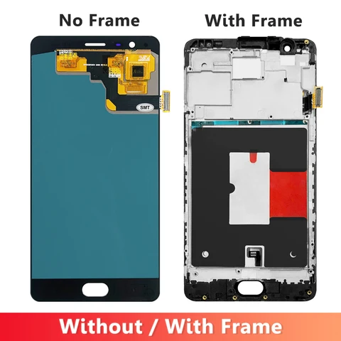 Супер Amoled для OnePlus ЖК-дисплей для OnePlus 6 6T для Oneplus 7 7T 3 3T 5T Замена дигитайзера сенсорного экрана в сборе