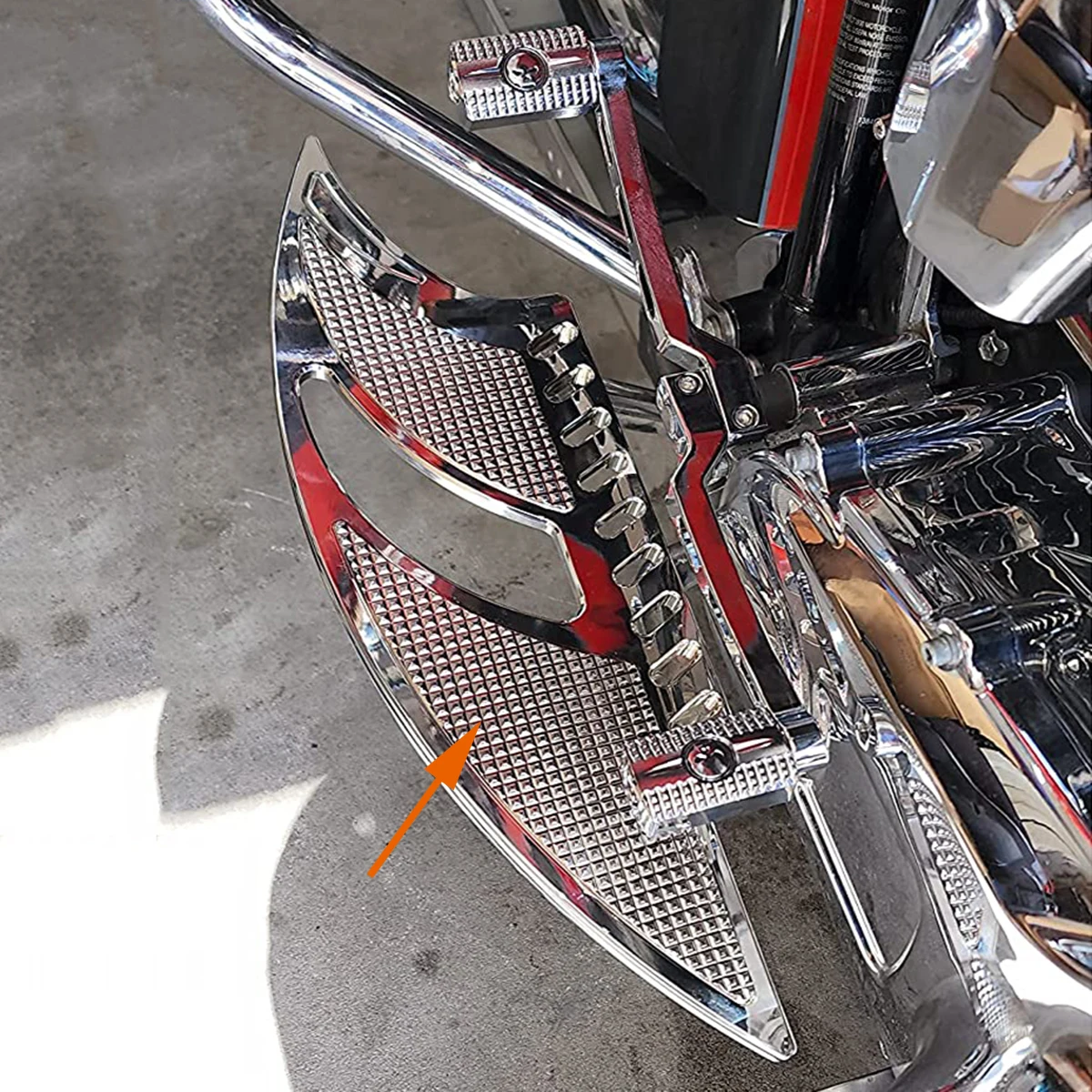 Драйвер пассажирские половицы для harley street glide Ultra Classic FLHTCUTG Limited Low footboards road king FLHR