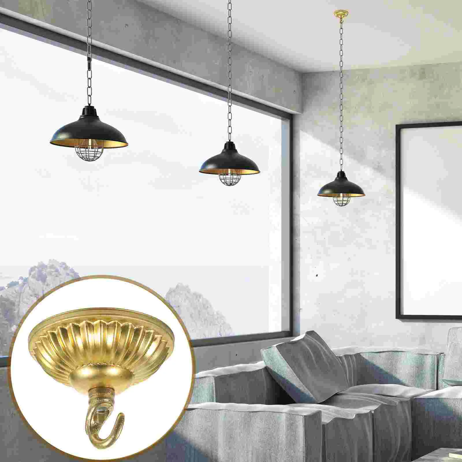 

Home Ceiling Cover Plate Pendant Light Canopy Chandelier Mounting Plate Base