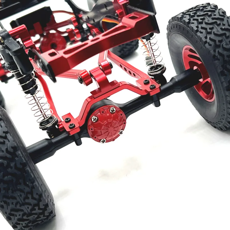 Фото Металлическое переднее и заднее крепление для WPL 1/16 C64 Toyota Hairakkusu №3