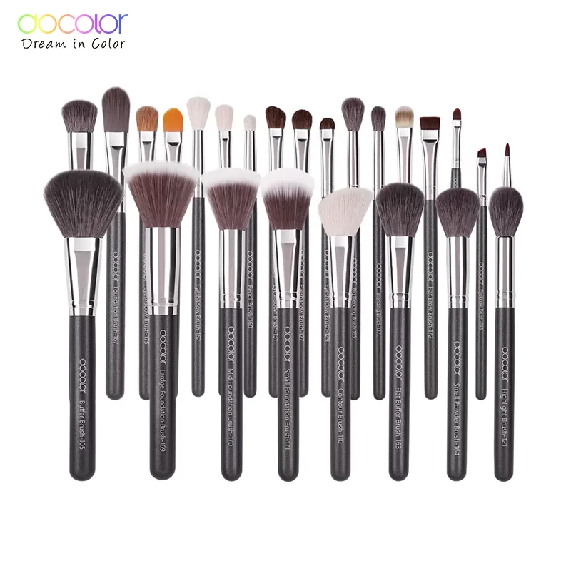 

NEW2023 Makeup brushes set 25pcs Professional Make up brush Natural hair Foundation Powder Blushes Eye Shadow Beauty Brushes