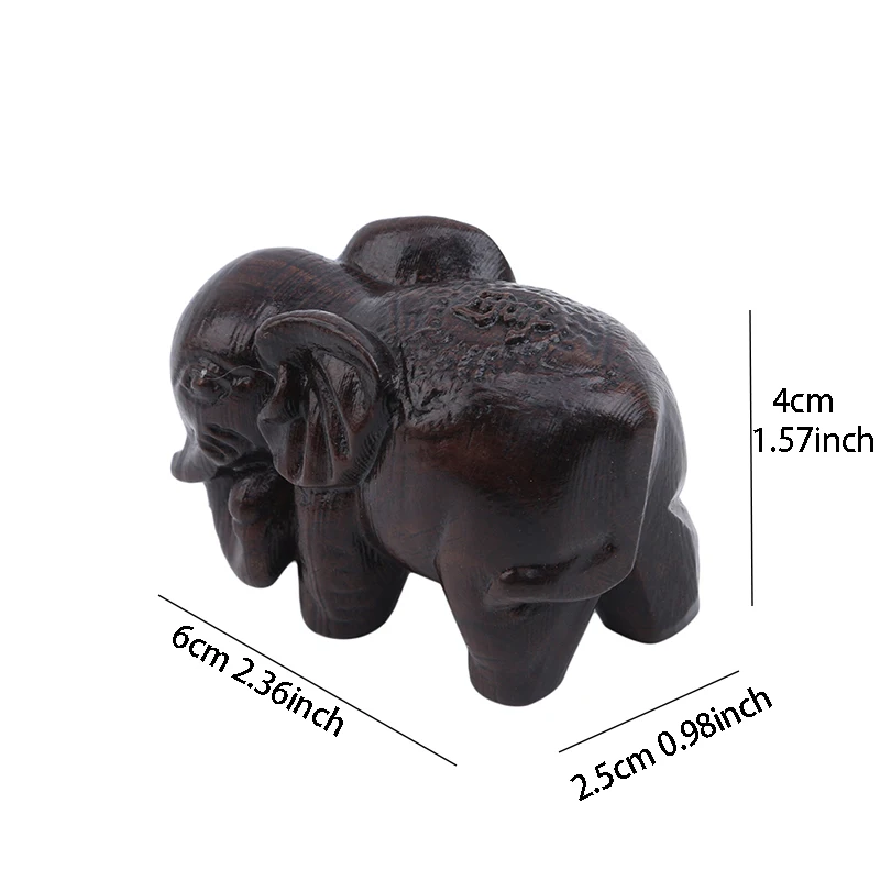 Ретро и ностальгические брендовые деревянные фигурки индийского слона