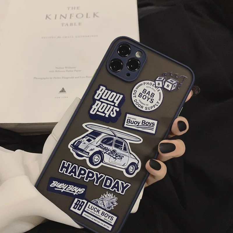 

Высококачественный модный чехол с этикеткой для iPhone 12 12 мин 12Pro 12ProMax 11 11Pro 11ProMax SE2020 8 7 8Plus 7Plus X XR XS