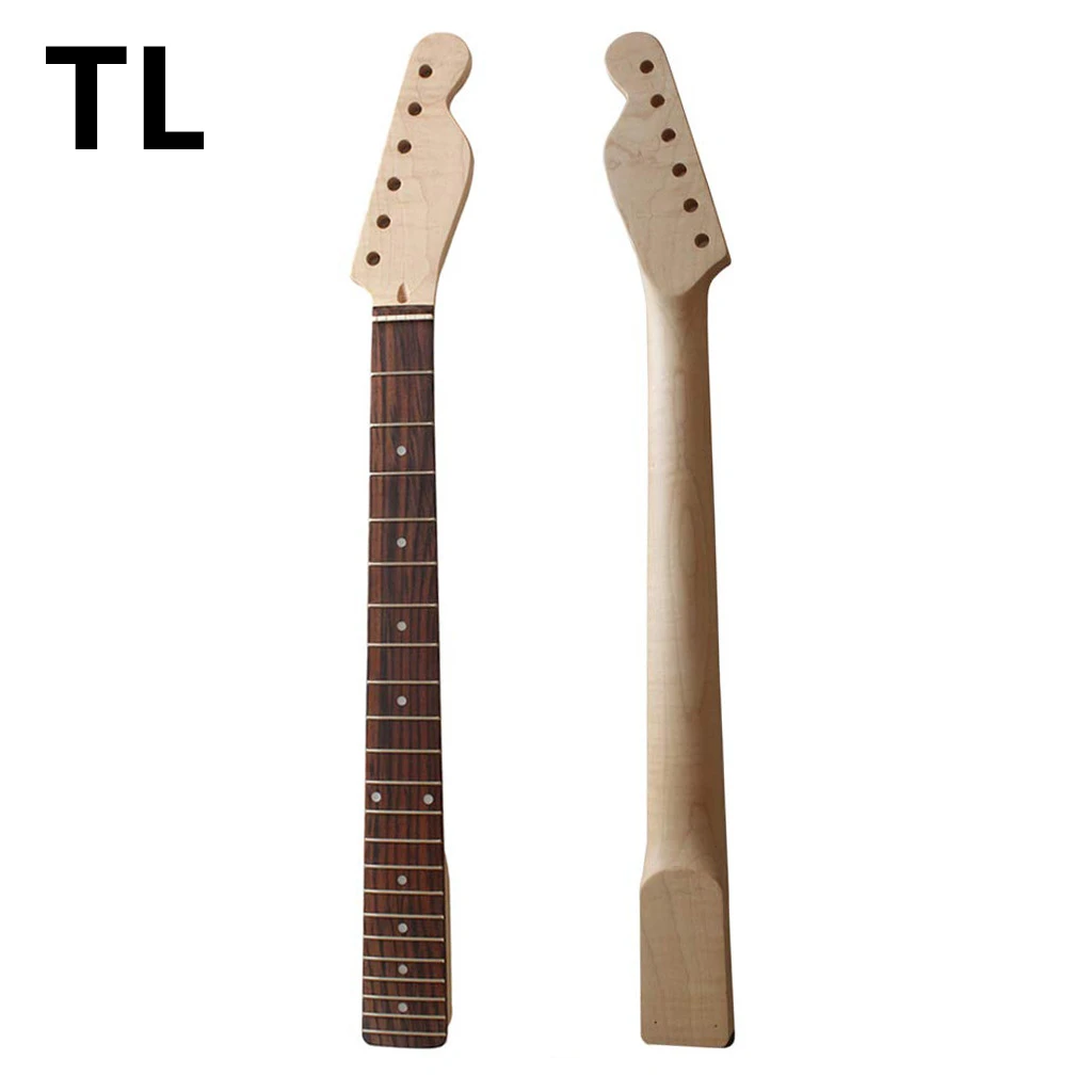 

TL 21 Frets Guitar Neck Maple Handle For Electric Guiar Tele +Rosewood Fingerboard Without Back Midline Musical Parts