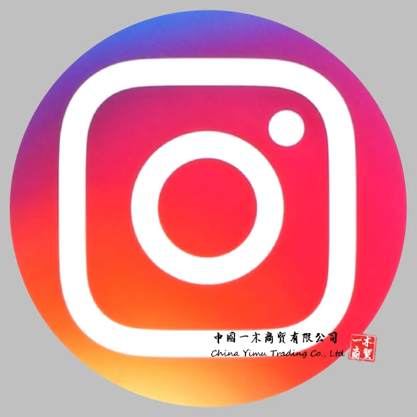 

Наклейка с логотипом Instagram, Виниловая наклейка Calcomania для ноутбука, автомобиля, скейтборда, s IG