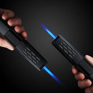 honest windproof 1300c spray gun lighter outdoor bbq lighter kitchen lighter butane cigar lighter gadgets for men technology free global shipping