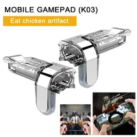 metal for pubg game controller gamepad mobile joystick trigger aim shooting l1 r1 key button joysticks for iphone android phone