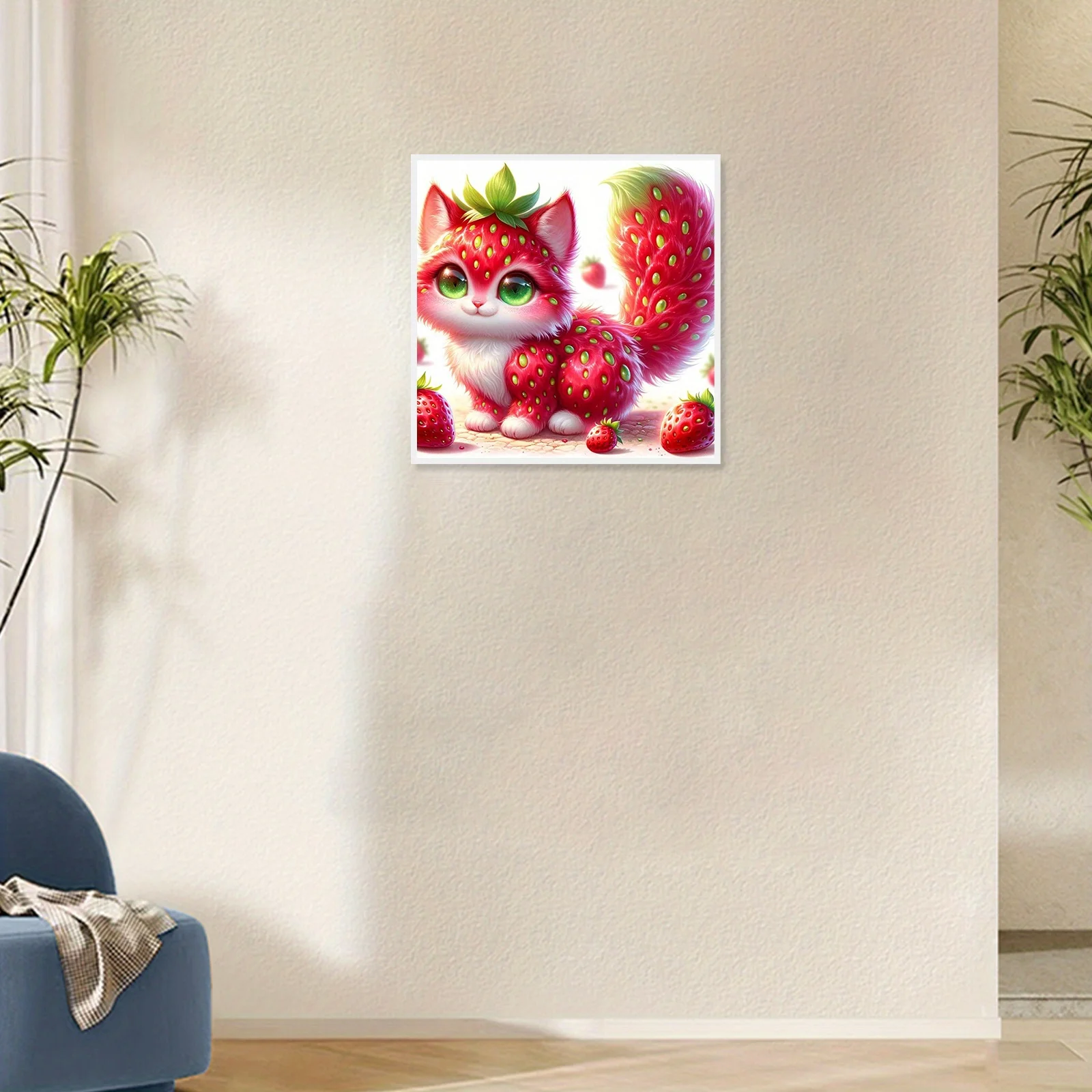 Набор Для Алмазной Живописи Взрослых Креативная Круглая Картина Со Стразами И