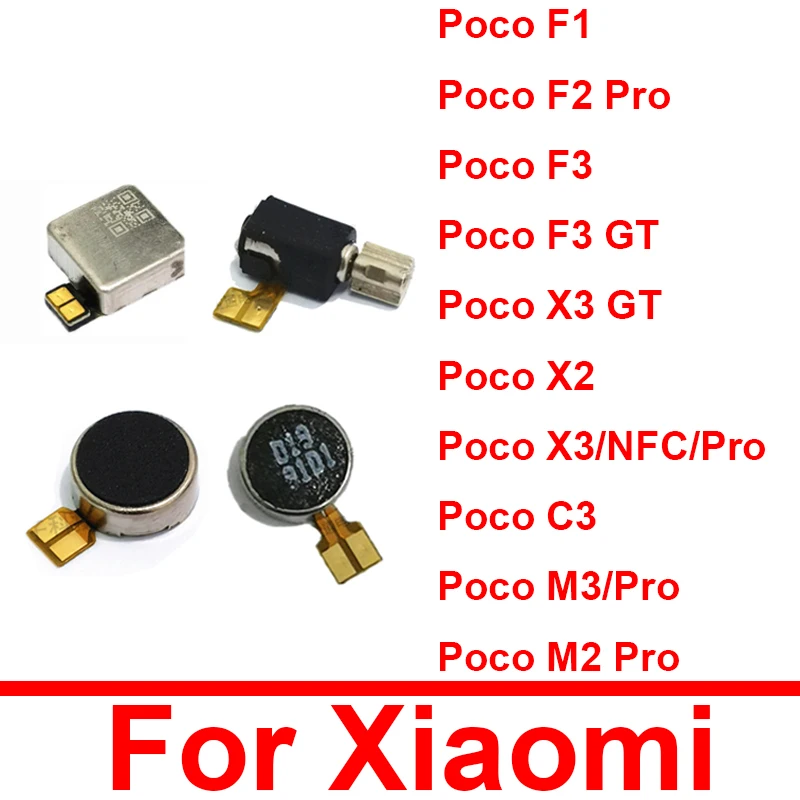 Гибкий кабель вибратора для XiaoMi Poco C3 X2 X3 NFC M2 M3 F3 GT F2 Pro PocoPhone F1 запчасти ремонта |