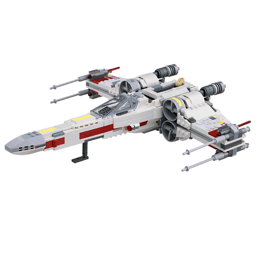 

X-Wing Tie Fighter Compatible 75301 Star Plan Wars Poe Dameron Building Blocks Star Construction Toys for Children Birthday Gift