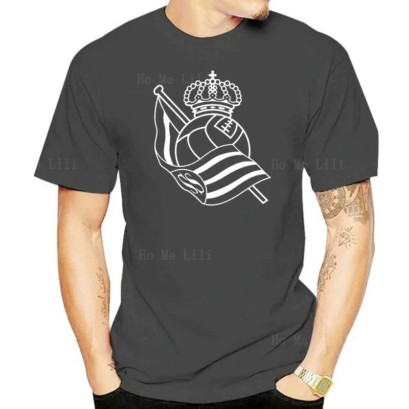 Футболка Real Sociedad Club Испания Illaramadi Xabier Prieto Argarate Carlos Vela с фанатом Мужской топ