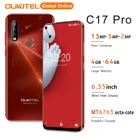 Смартфон OUKITEL C17 Pro, 4 + 64 ГБ, 6,35 дюйма, тройная камера