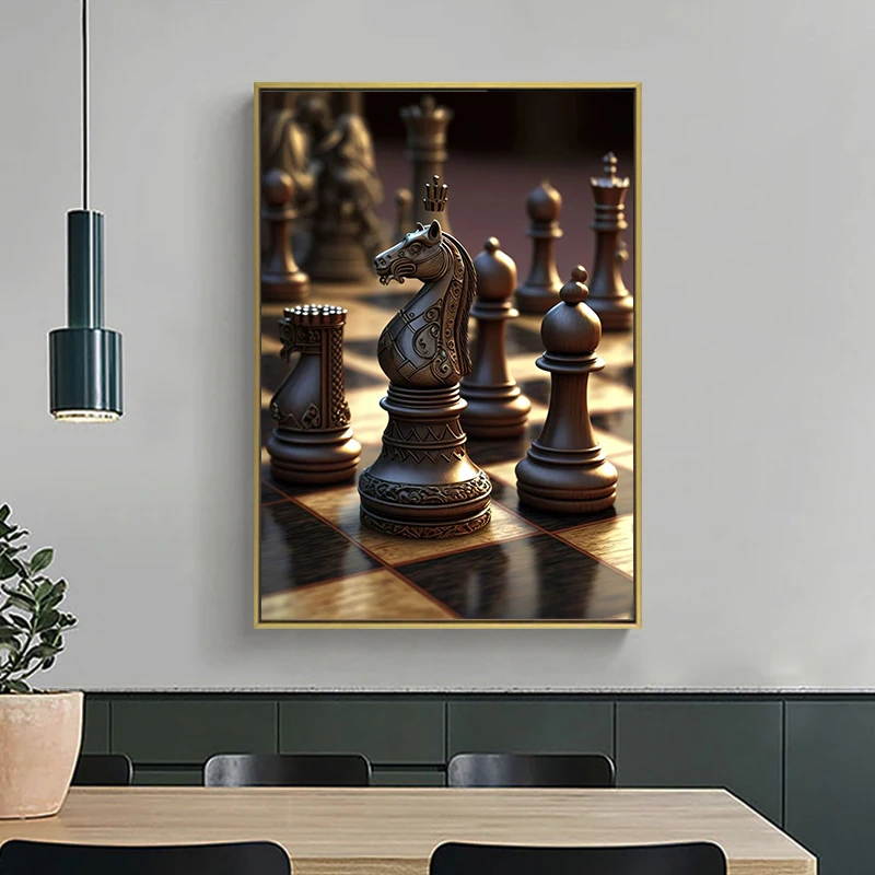 Постер шахматы
