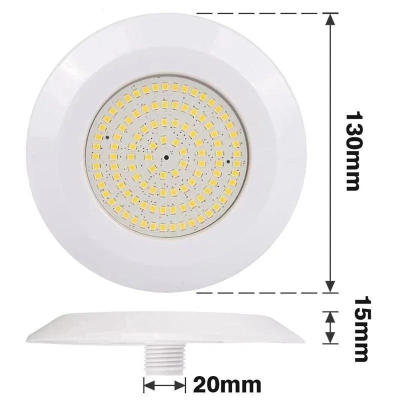 Фото Светодиодный RGB-светильник для бассейна 9W/12W, AC/DC12V, IP68, водонепроницаемый, для наружного/внутреннего использования, подводный светильник для фонтана, ландшафтный прожектор, лампа для бассейна №2
