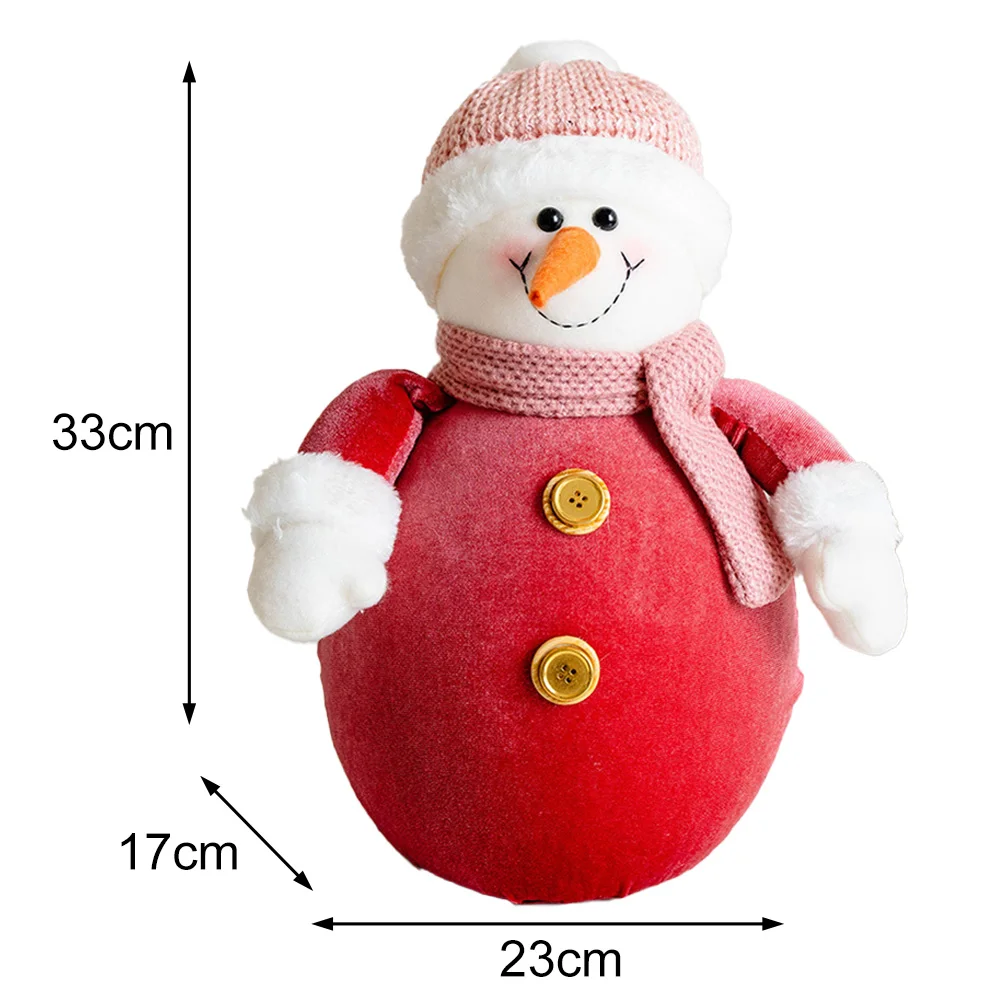 Классические праздничные фигурки снеговика рождественские подарки Санта-Клаус
