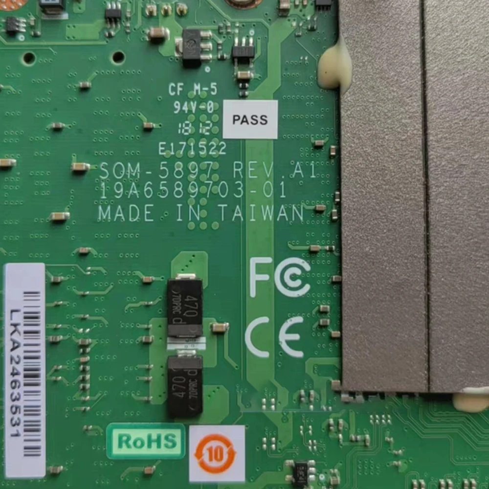 SOM-5897 REV.A1 для Advantech оригинальная материнская плата промышленного управления