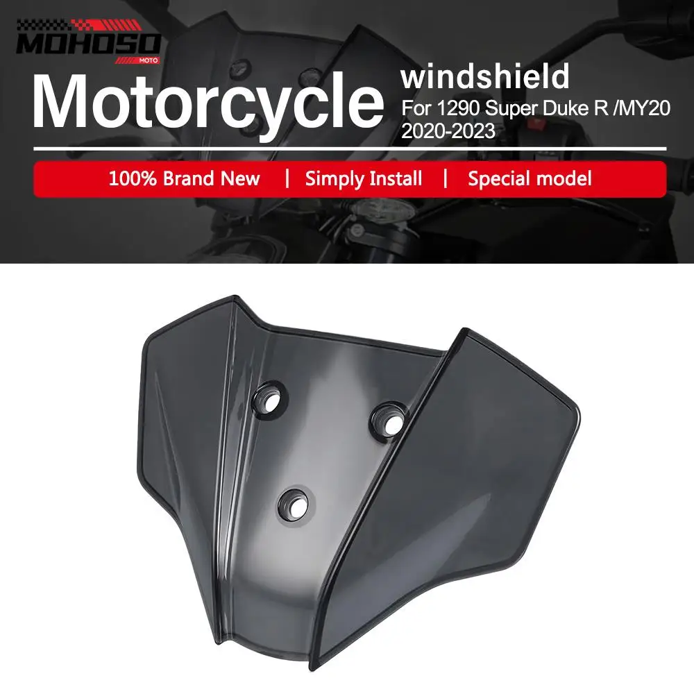 

Motorcycle Windshield For 1290 Super Duke R 2020 2021 2022 2023 2024 SuperDuke R MY20 Windscreen Deflectors Radiator Guard