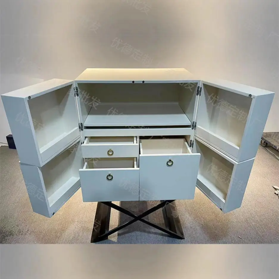 Современный минималистичный стиль позолоченный основание из нержавеющей стали