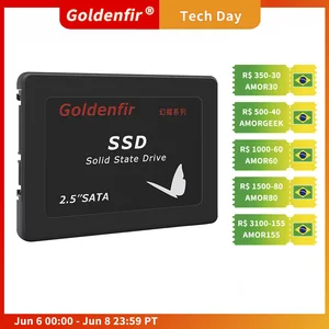Жесткий диск Goldenfir SSD 120 ГБ, 128 дюйма, 240 ГБ, 256 ГБ hd, ТБ, 360 гб, 512 ГБ, твердотельный жесткий диск 2,5 для ноутбука