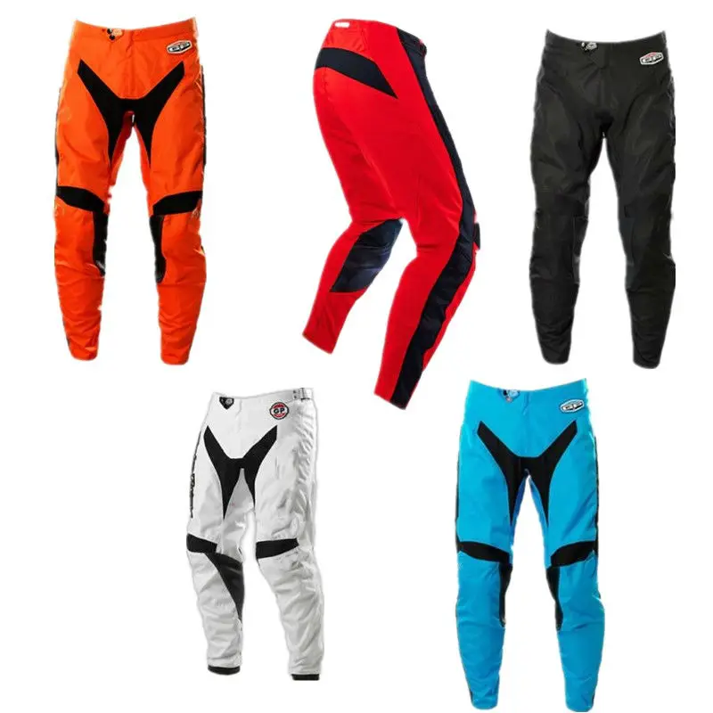 

New Top Motocross Downhill Pants Cool MTB Polyester MX DH Pants ATV XC BMX Off Road Motorcyle Riding Pants size 30-38