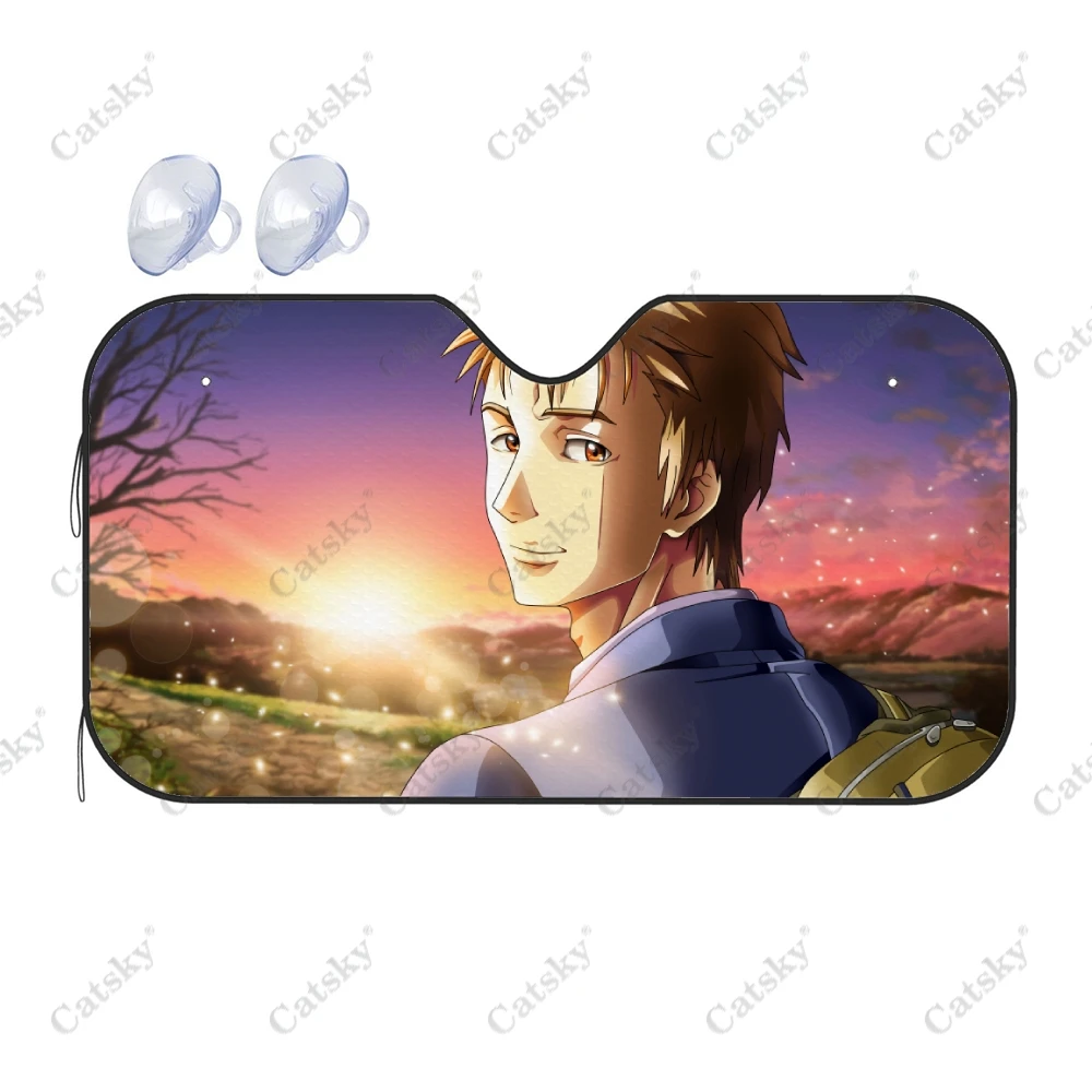 

Козырек от солнца на лобовое стекло автомобиля, с защитой от УФ-лучей