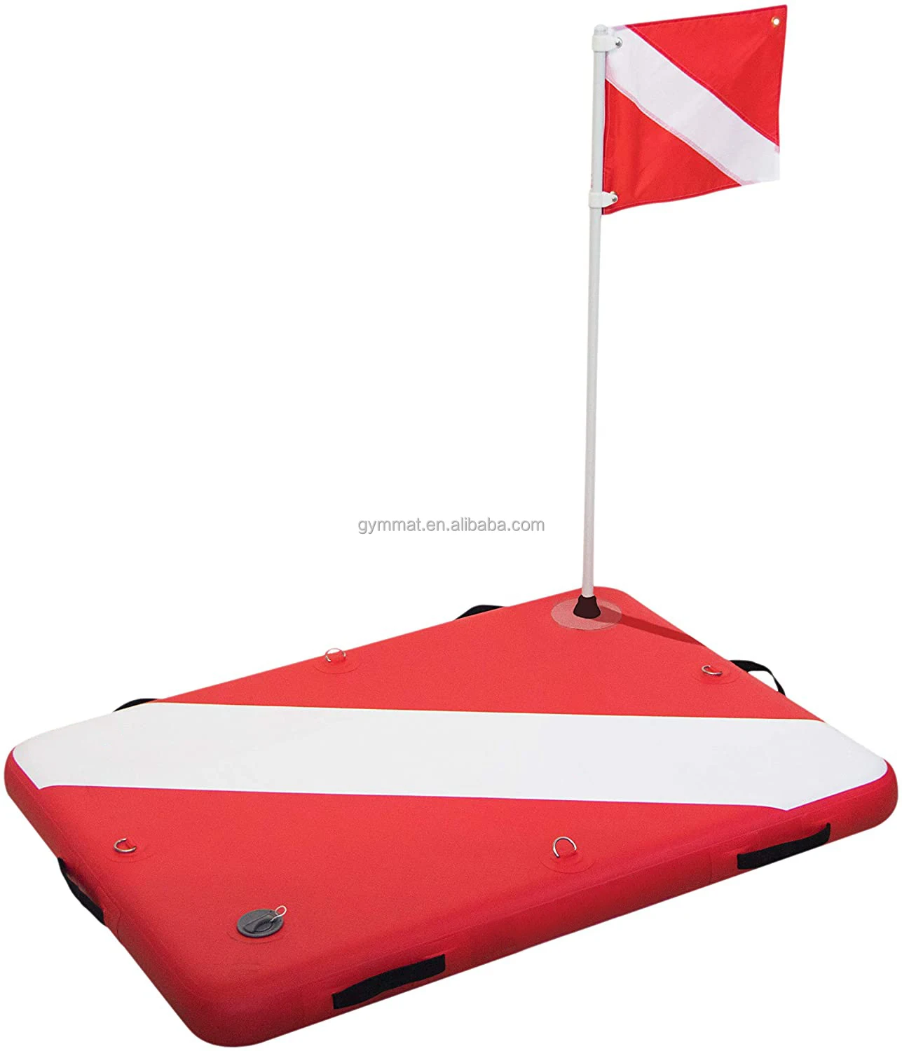 

High Pressure Spearfishing Floats Custom Diving Spearfishing Signal Float Buoy With The Dive Flag Banner
