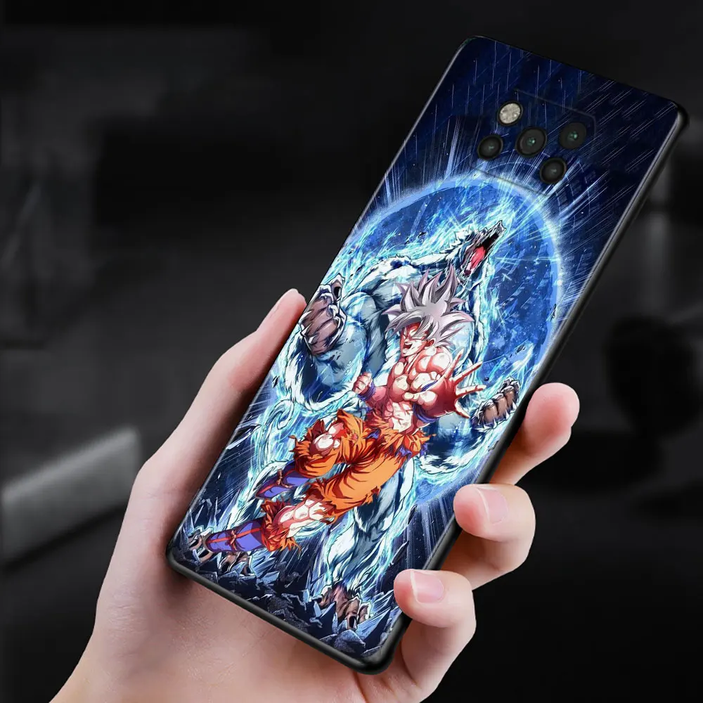 Чехол для телефона DBZ Dragon ball Xiaomi Poco X3 NFC M3 M4 Pro F3 F1 Mi 12 11T 10T Lite 9T Note 10Lite 5G силиконовый