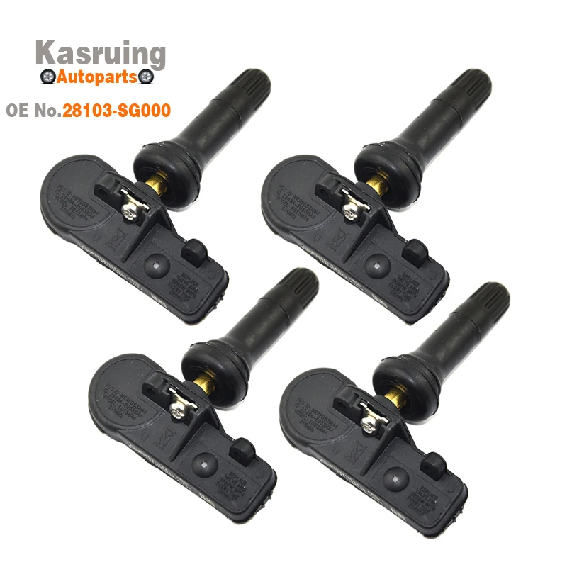 

4PCS/Lot Tire Pressure Monitor Sensor TPMS 28103-SG000 For Subaru WRX XV Legacy Outback Forester Impreza 28103-AJ00A