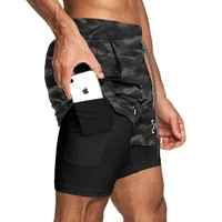 fashion new mens fitness shorts quick drying mesh male sports shorts training fitness tight short pants