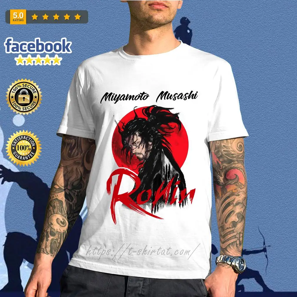 

Мужская рубашка Red moon Miyamoto Musashi ronin