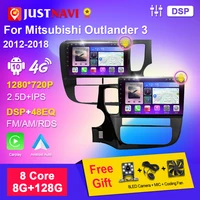 justnavi autoradio for mitsubishi outlander 3 2din car radio autoradio multimedia video player navigation gps car audio stereos