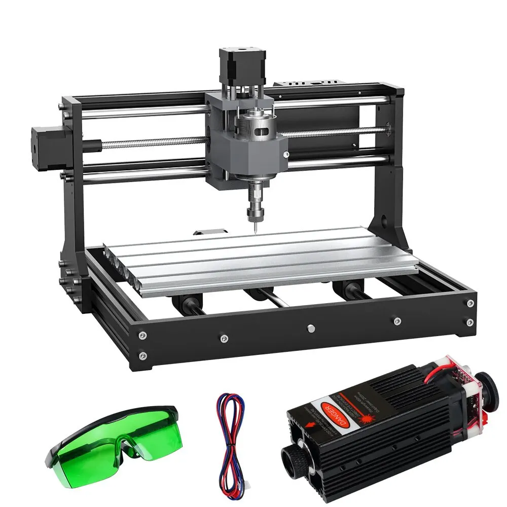CNC 3018 Pro Laser Engraving Machine 3 Axis w/ Offline Controller GRBL Control DIY Wood PCB Milling Cutting Engraver TTC3018S
