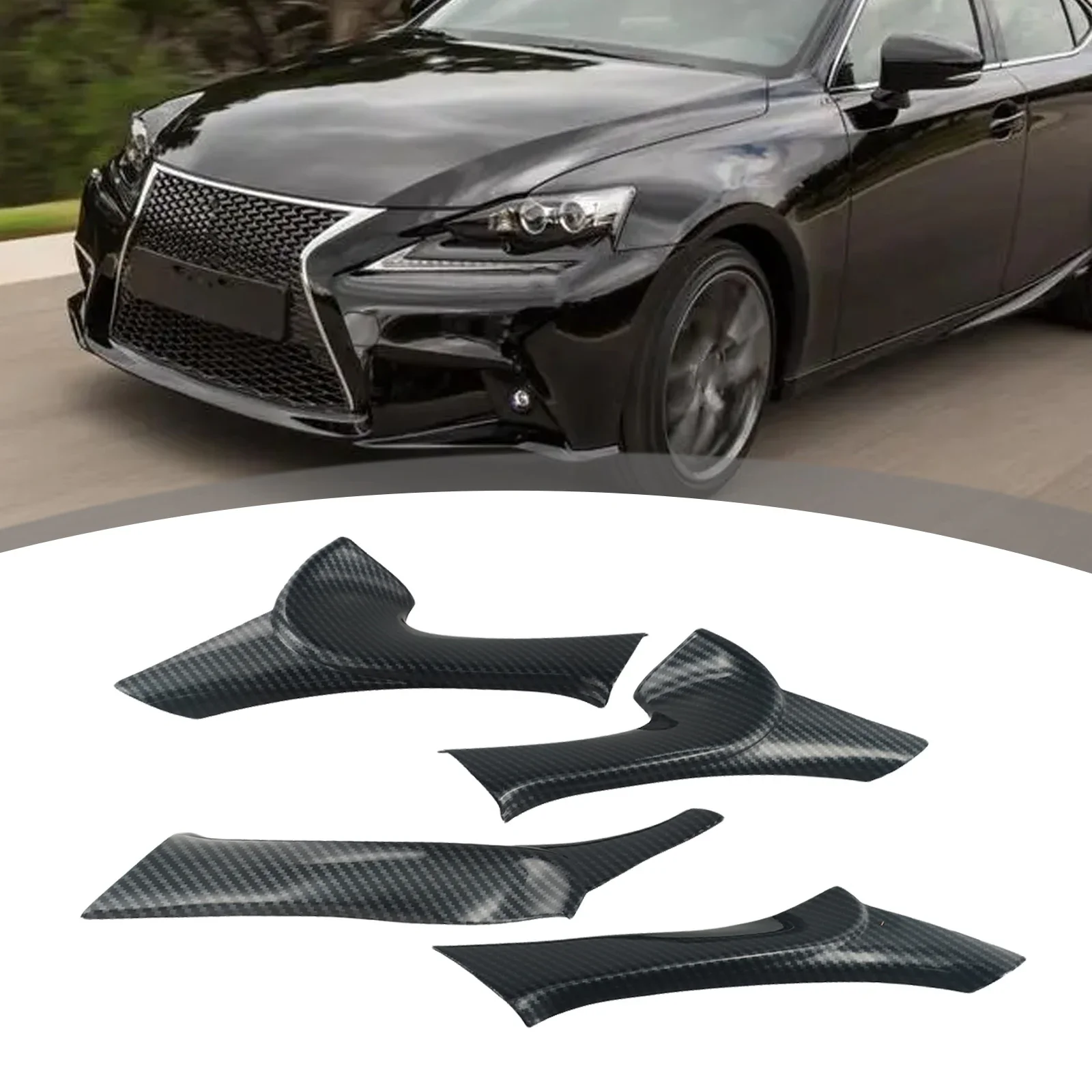 Интерьерная дверь из АБС-пластика и углеродного волокна для Lexus IS F250 F350 06 13