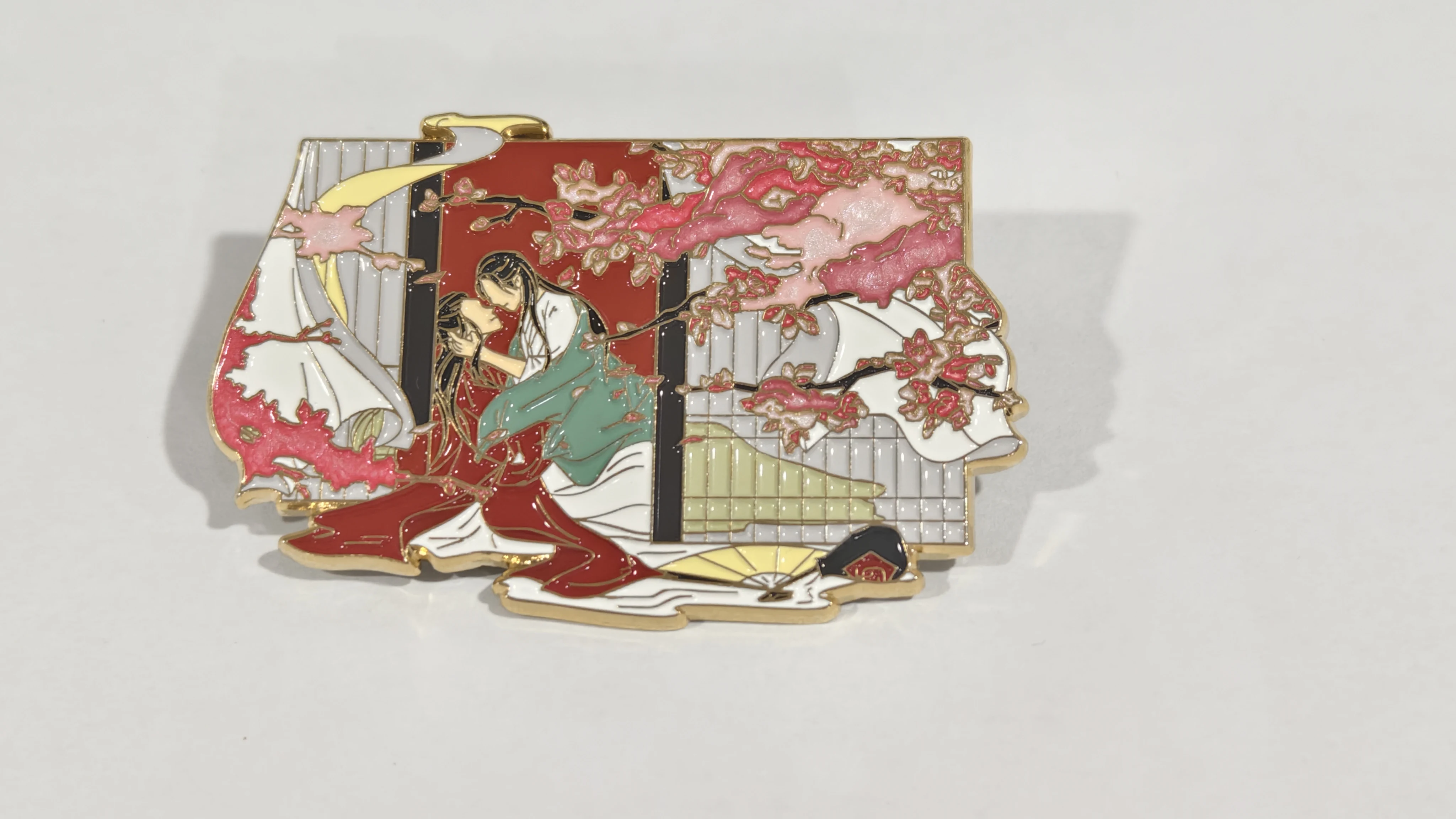 Доступно слово чести He Ling Wen Kexing Zhou Zishu Gong Jun Zhang Zhehan CP Металлический значок Брошь