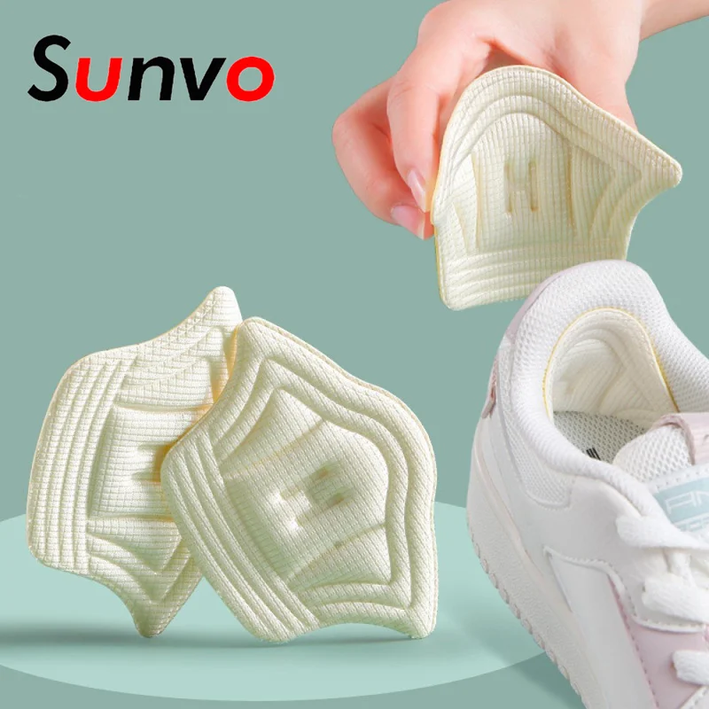 

2Pcs Antiwear Shoe Pad Feet Heel Protectors Pain Relief Sports Shoes Patches Insole Sneakers High Cushioning Sneaker Patch