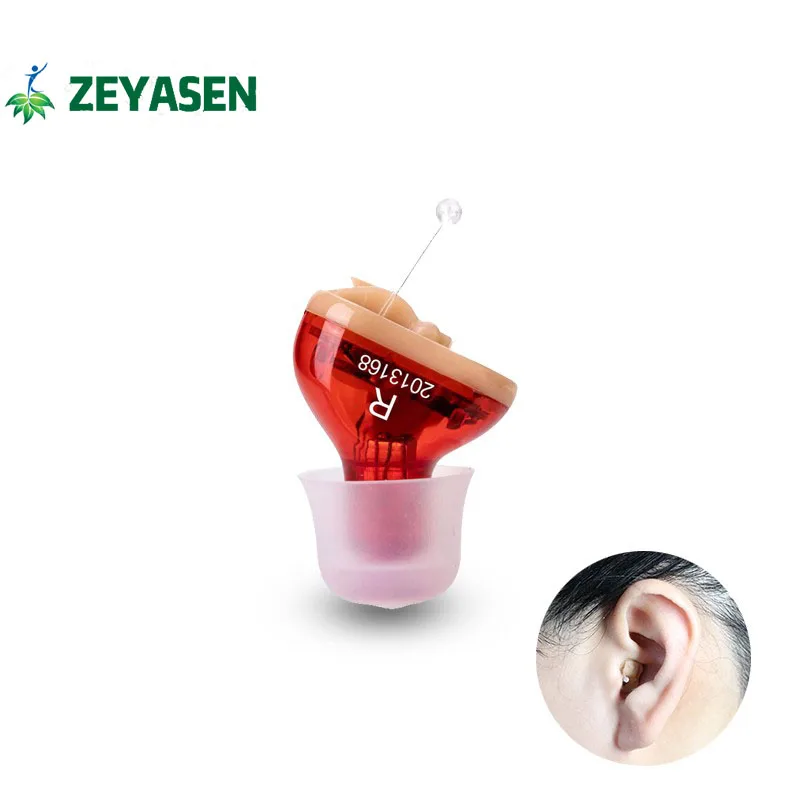

Zeyasen Hearing Aids Audifonos for Deafness Elderly Adjustable Micro Wireless Mini Invisible Hearing Aid Ear Sound Amplifier
