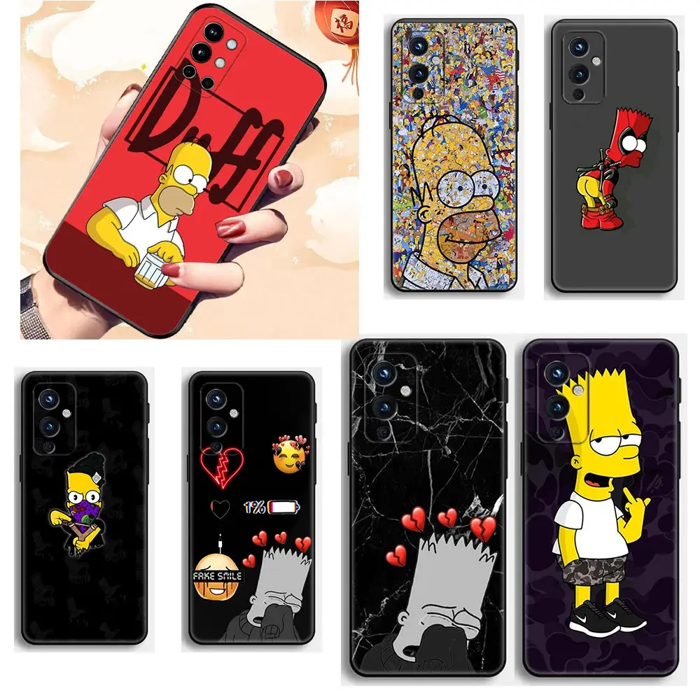 

Anime Cool The S-Simpsons-s Funda Case for OnePlus 7 7T 8 8T 9 9R 10 Nord N100 CE 2 Pro Oppo A54 A95 A93 A31 A52 A31 4G 5G Case