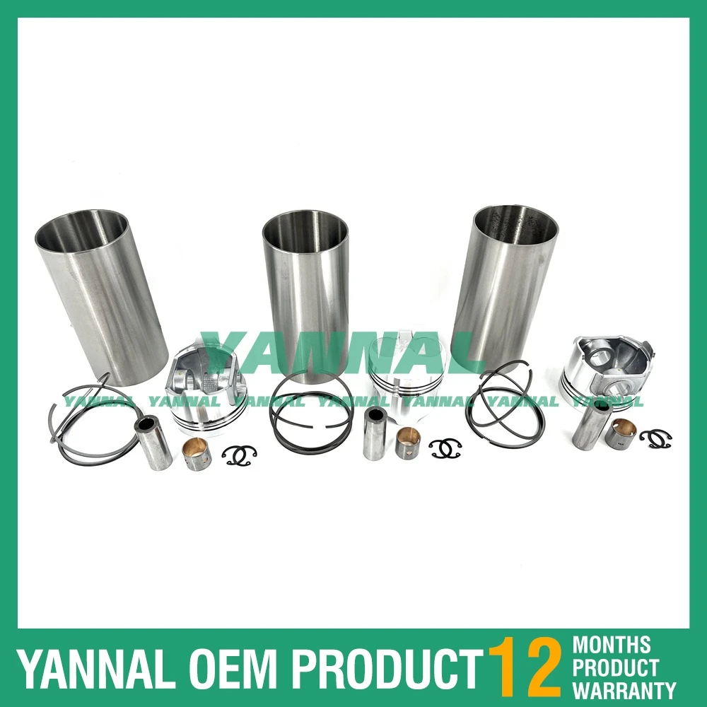 Комплект гильз цилиндра 403C-11 для деталей двигателя экскаватора Perkins