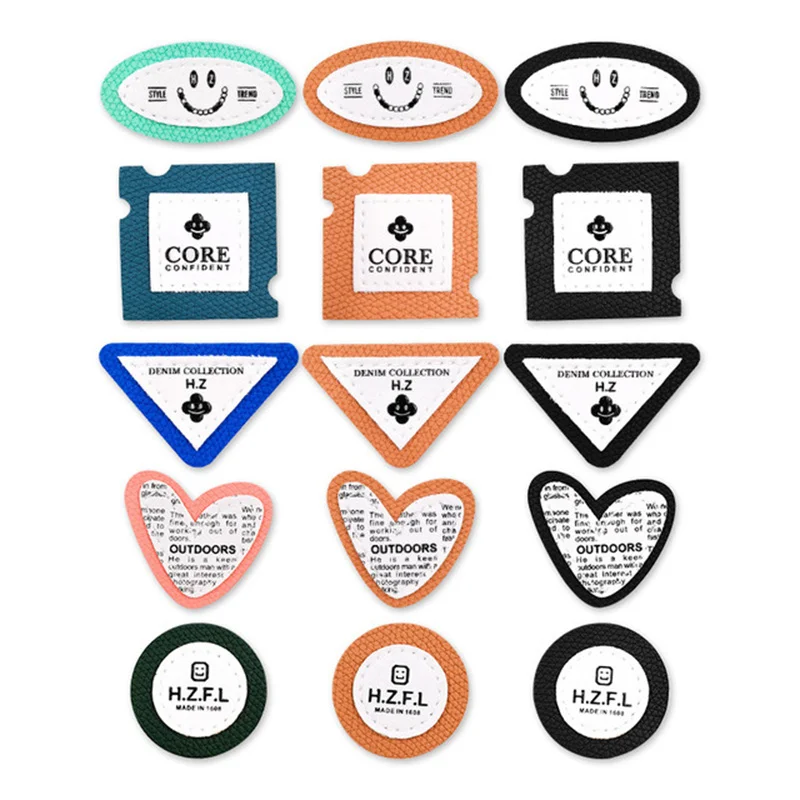 

Набор хлопковых нашивок для вышивки «smile loves Laber», 15 шт./лот