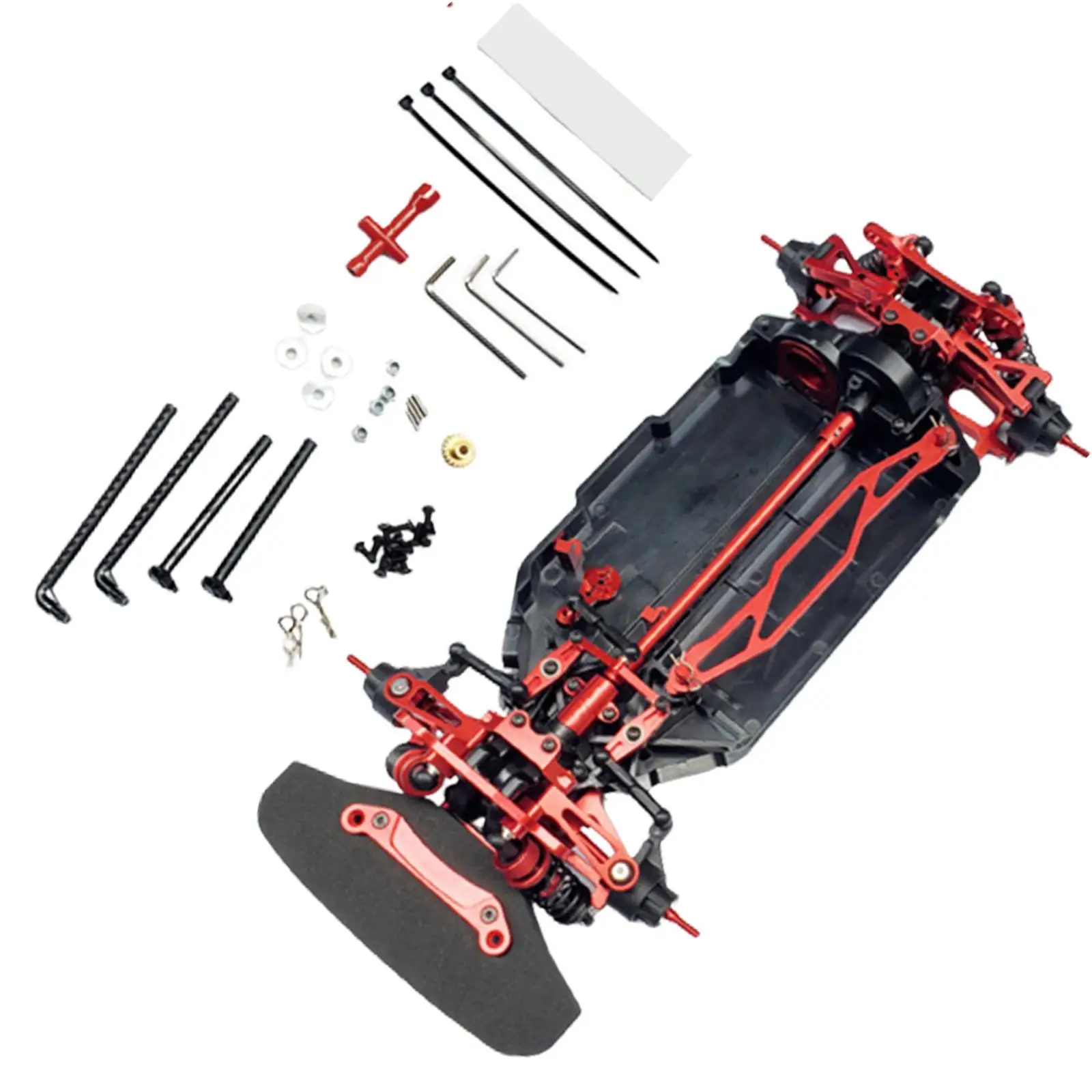 

Металлическая деталь для радиоуправляемой модели автомобиля, запасные части для аксессуаров с амортизаторами