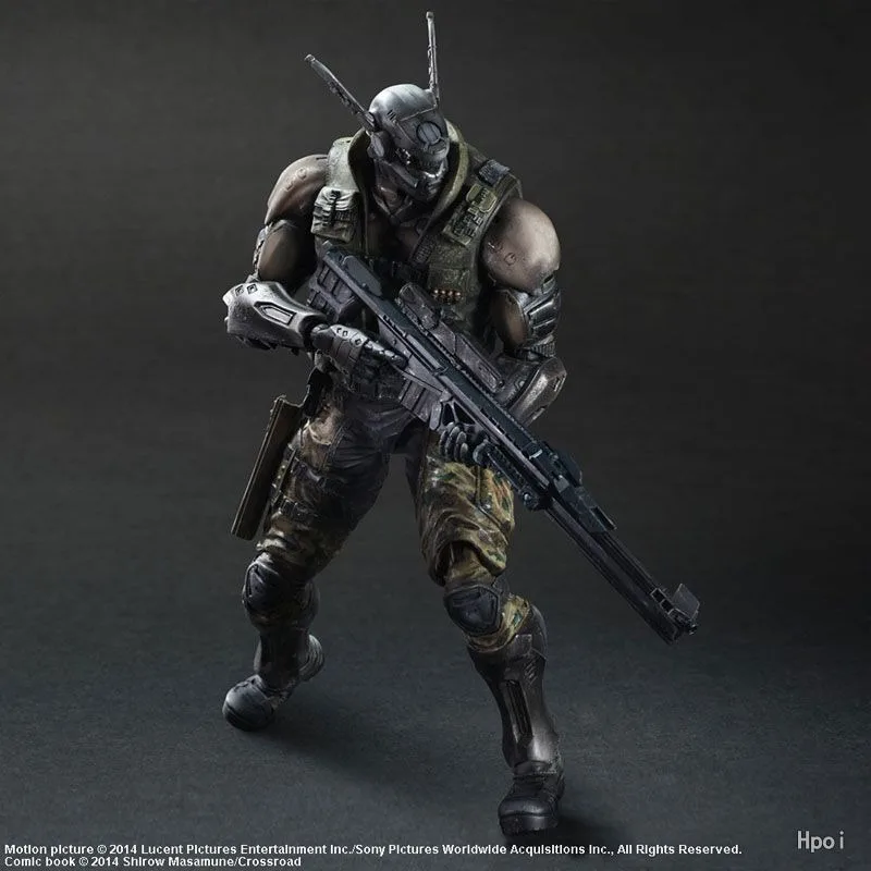 Фото SQUARE ENIX PLAY ARTS модифицированная Готовая подвижная кукла Apple Nuclear War Chronicles Аниме Фигурка Модель Игрушки Подарки для мальчиков №5
