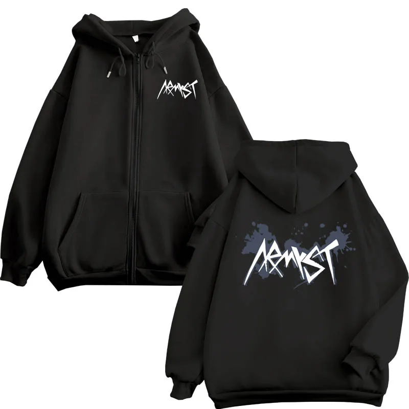 

Hot KPOP Jungkook Armyst Hoodie JUNGKOOK S UNIQUE MERCH FT zip hoodie bangtan Sweatshirts Y2K Hoodies Women men Clothes Oversize