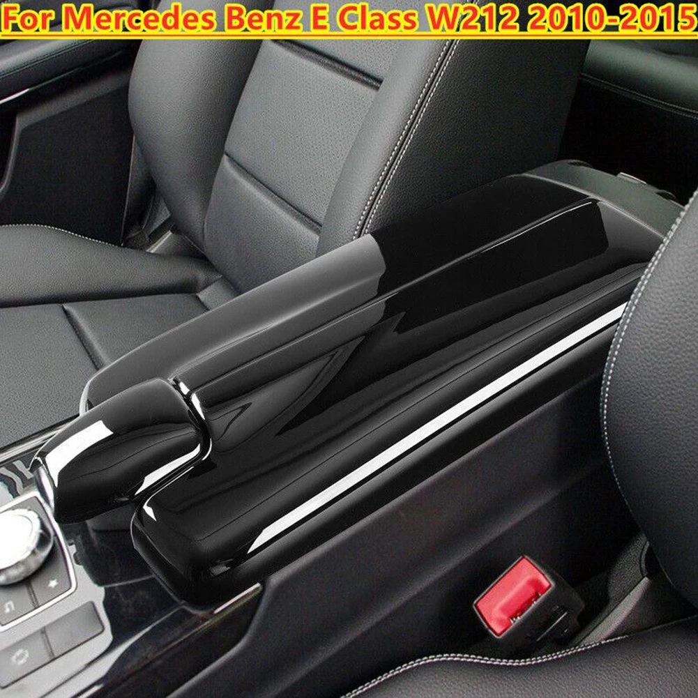 

Black Console Armrest Car Box Cover Trim For Mercedes For Benz EClass W212 2010-2015 Car Interior Accessories