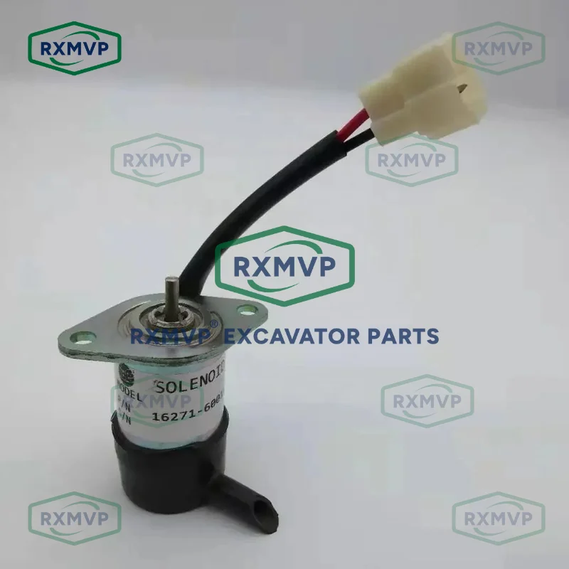 16271-60010 стопорный электромагнитный клапан 12 В для экскаватора Kubota BX220 KX61-2 KX71