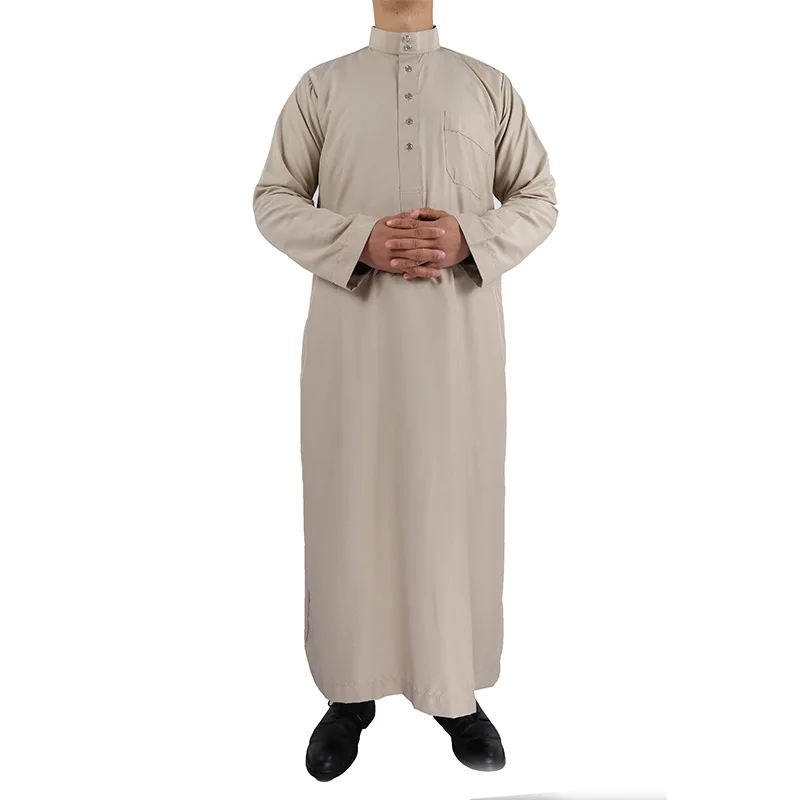 Eid Muslim Men Jubbe Thobe Classical Islamic Arabic Moslem Robe Ramadan Long Female Dress Kaftan Dishdasha Qamis Abayas