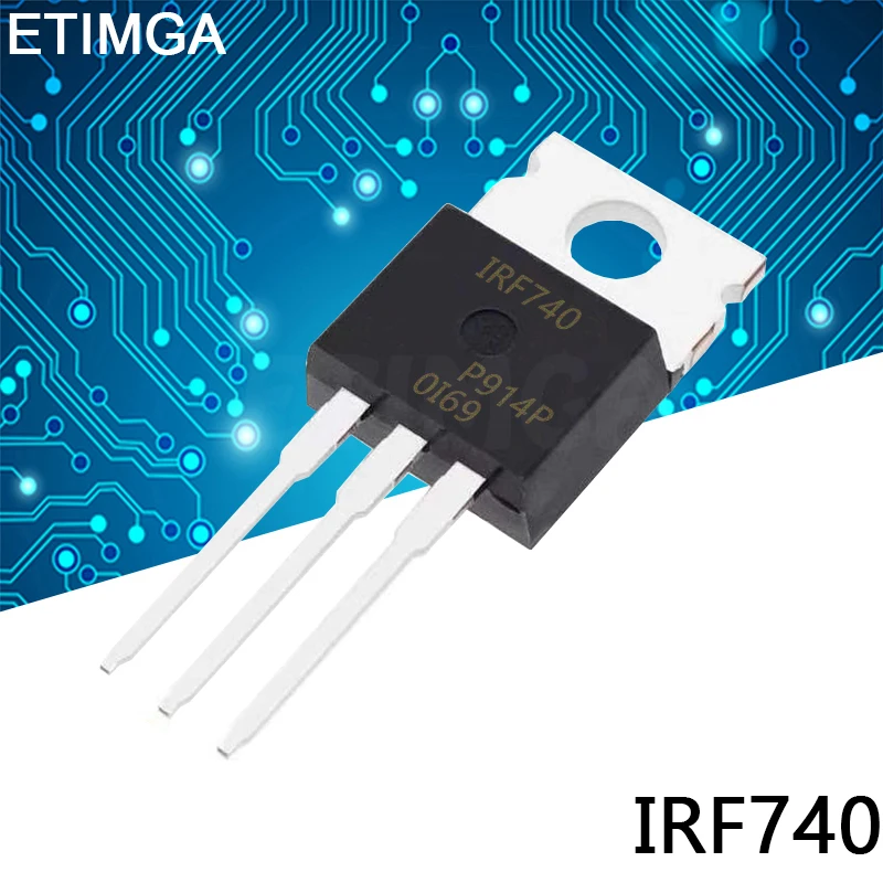 10 шт./лот IRF740PBF TO220 IRF740 TO-220 IRF740P Новый и оригинальный