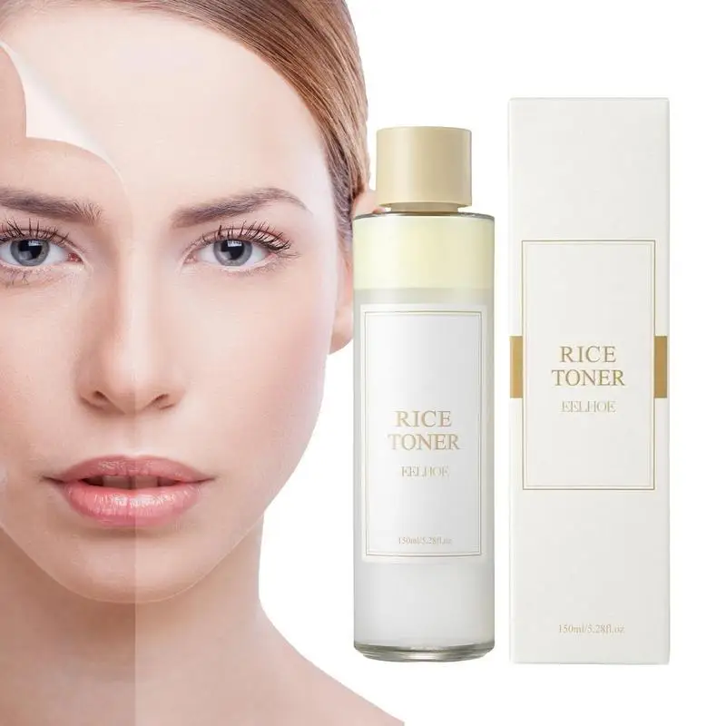 

Rice Toner 150ml Beauty Toner 7.78% Rice Extract from Korea Glow Essence with Niacinamide Hydrating for Dry Skin
