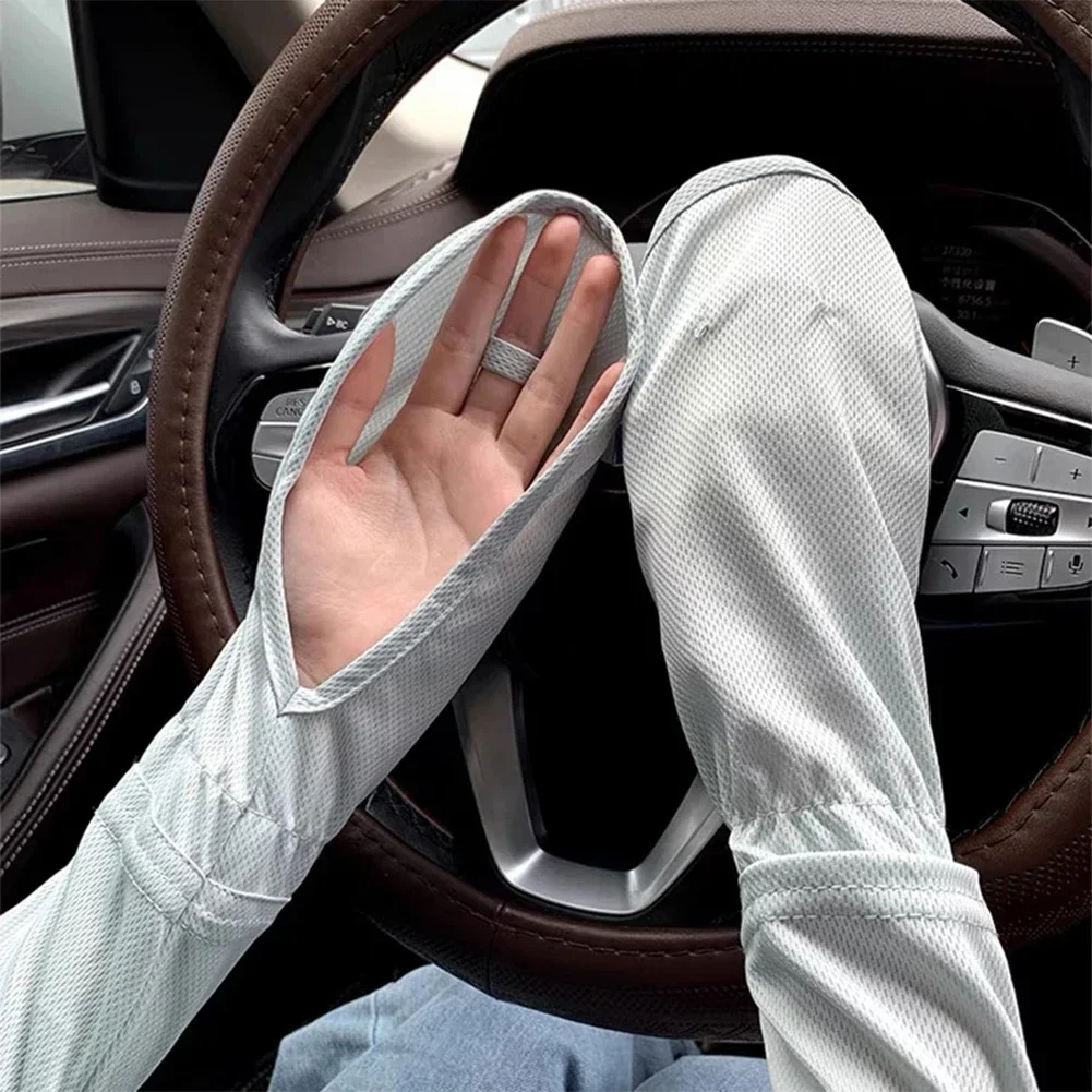 Велосипедные рукава с УФ-защитой и отверстием для большого пальца-оставайтесь